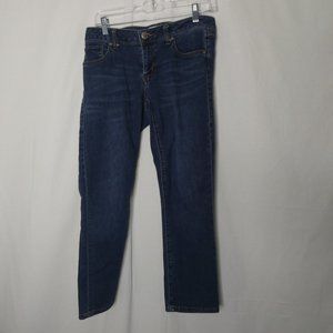 CAbi New Crop Jeans Whiskered 5086 EUC Blue Size 4